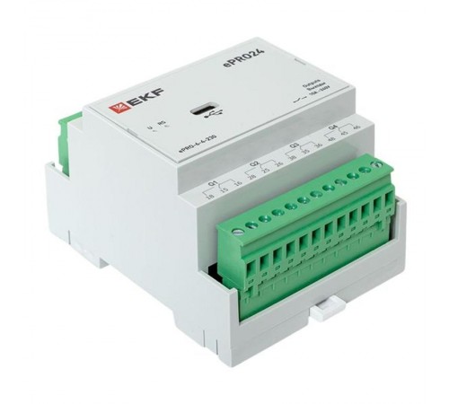 Модуль расширения ePRO удаленного управления 6вх\4вых 230В PROxima  ePRO-6-4-230  EKF