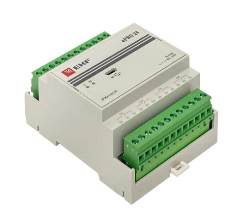 Модуль расширения ePRO удаленного управления 6вх\4вых 230В PROxima  ePRO-6-4-230  EKF