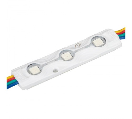 Модуль герметичный ARL-ORION-R07-12V RGB (5050, 3 LED)  026540  Arlight