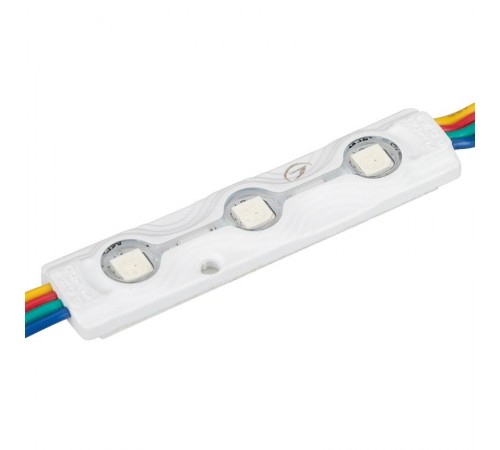 Модуль герметичный ARL-ORION-R07-12V RGB (5050, 3 LED)  026540  Arlight
