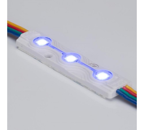 Модуль герметичный ARL-ORION-R07-12V RGB (5050, 3 LED)  026540  Arlight