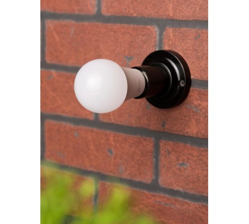 Патрон потолочный карболитовый Е27 черный прямой без наклейки PROxima  LHC-E27-sc  EKF