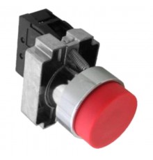 Кнопка управления NP2-BL42 без подсветки, красная, 1НЗ, IP40 (R)  576038  CHINT