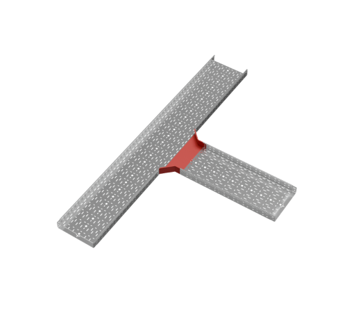 Т-ответвитель 80х400 мм "ПЛЮС" HD  TUplus80-400 HD   КМ-профиль