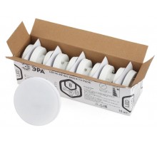Лампа светодиодная RED LINE LED GX-8W-865-GX53 R (10-PACK) GX53 8Вт таблетка холодный дневной свет  Б0045332  ЭРА