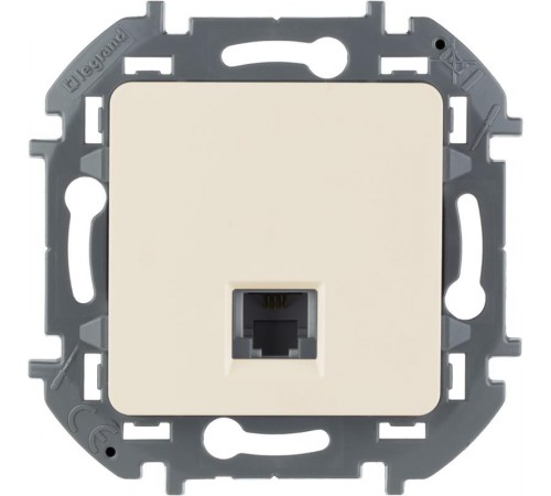 Inspiria Слоновая кость Розетка телефонная RJ11 С/У без рамки  673821  Legrand