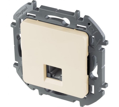 Inspiria Слоновая кость Розетка телефонная RJ11 С/У без рамки  673821  Legrand