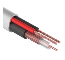 Кабель КВК-В-2+2x0,75 мм (Cu/Cu) белый (бухта 200 м)  01-4101-1  REXANT