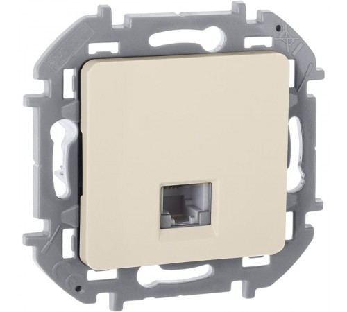 Inspiria Слоновая кость Розетка телефонная RJ11 С/У без рамки  673821  Legrand