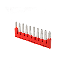 Блок перемычек на 10-конт., для пружинных клемм 4 мм2 (упак. 10 шт.) MTS-J104  88328  ОВЕН