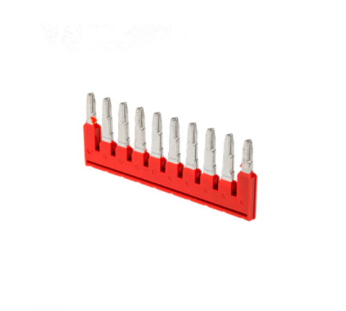 Блок перемычек на 10-конт., для пружинных клемм 4 мм2 (упак. 10 шт.) MTS-J104  88328  ОВЕН