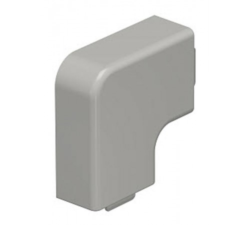 Крышка плоского угла кабельного канала WDK 15x30 мм (ПВХ,серый) (WDK HF15030GR)  6158595  OBO Bettermann