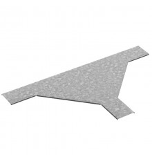 Крышка к тройнику для лестничного лотка ЛКР 600, толщ. 1,0 мм, гор. цинк, 323262  КТЛЛКР-600-1,0-ГЦ   Ostec