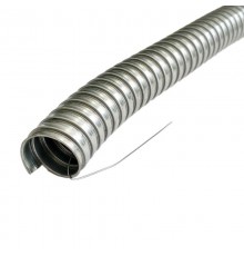 Металлорукав Р3-Ц 25 (50 м/уп.) с протяжкой  zeta44906  ГОФРОМАТИК