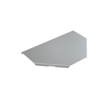 Крышка отвода Т-образного 300  KTD300  КМ-профиль