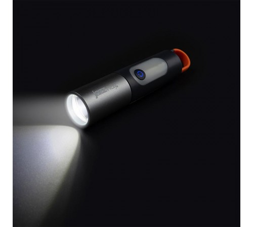 Фонарь светодиодный ручной Accu1-L5W/L3W-bk, Li-Ion  .5048812  Jazzway