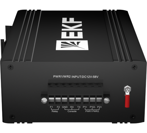 Промышленный управляемый коммутатор уровня L2 ML2-2GX/SFP-8GTP, 2 порта 1000Base-X SFP, 8 портов 10/100/1000Base-T(X) RJ45 c PoE, монтаж на динрейку T