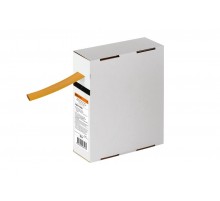 Термоусаживаемая трубка ТУТнг 12/6 желтая в коробке (10 м/упак)   SQ0518-0431  TDM