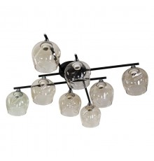 Светильник 11271В-4/8 черн. (Плафон 8268) НПБ 01-8х60-109 Е27  1005404861  Элетех