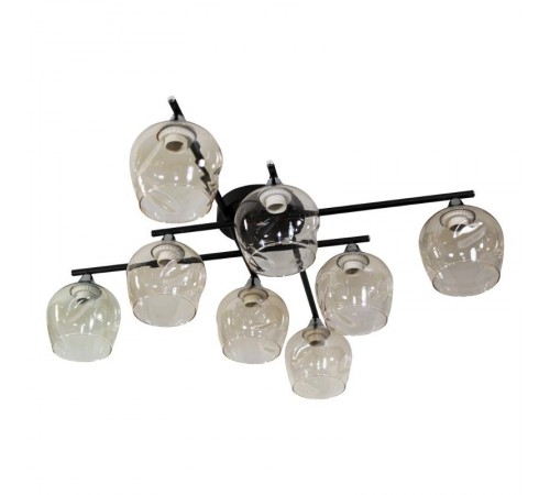 Светильник 11271В-4/8 черн. (Плафон 8268) НПБ 01-8х60-109 Е27  1005404861  Элетех