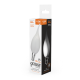 Лампа светодиодная   Basic Filament Свеча на ветру 4,5W 380lm 2700К Е14 milky  LED 1/10/50  1045115  Gauss