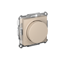 AtlasDesign Песочный Светорегулятор (диммер) поворотно-нажимной, LED, RC, 400Вт, мех.  ATN001223  SE