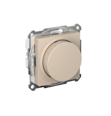 AtlasDesign Песочный Светорегулятор (диммер) поворотно-нажимной, LED, RC, 400Вт, мех.  ATN001223  SE