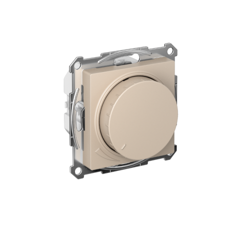 AtlasDesign Песочный Светорегулятор (диммер) поворотно-нажимной, LED, RC, 400Вт, мех.  ATN001223  SE