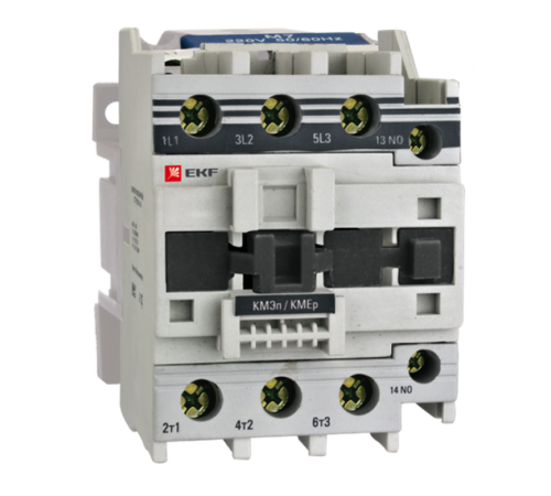 Контактор малогабаритный КМЭп 40А 220В DC 1NO 1NC EKF PROxima  ctr-s-40-220-nc-no-p  EKF