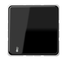 KNX-регулятор с шинным сопряжением без ручки для установки температуры; черный  CD2178ORTSSW  Jung