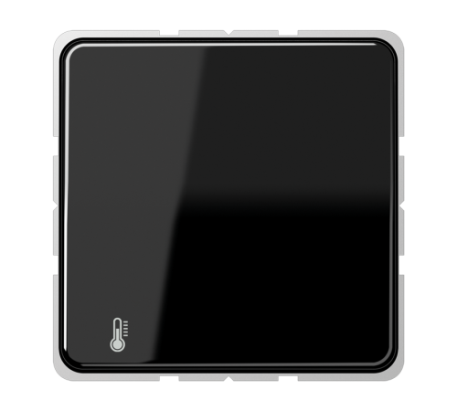 KNX-регулятор с шинным сопряжением без ручки для установки температуры; черный  CD2178ORTSSW  Jung