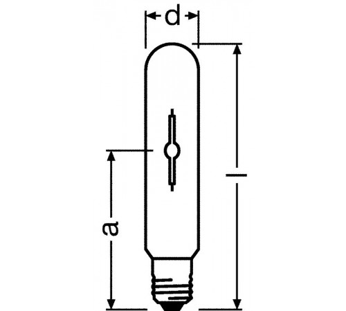 Лампа металлогалогенная МГЛ HCI-TT 70W/830 WDL SUPER 4Y PB E27 d32x155  4052899378339  Osram