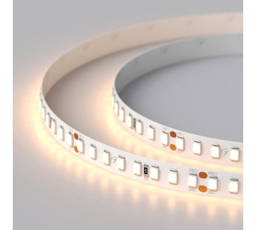 Лента светодиодная RT-A160-8mm 24V Warm2700 (12 W/m, IP20, 2835, 5m))  024539(2)  Arlight