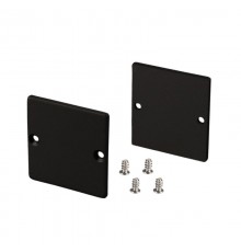 Заглушка SL-LINE-3638-LW BLACK глухая (Arlight, Металл)  038716  Arlight