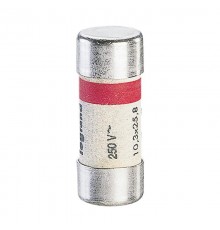 Бытовой цилиндрический предохранитель 10,3x25,8мм без индикатора - 6 A  011606  Legrand