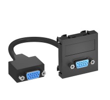 Мультимедийная рамка VGA Modul45 (черный) (MTG-VGA F SWGR1)  6104661  OBO Bettermann