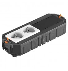 Коробка монтажная укомплектованная UT4 GST18i (2 розетки + 2 заглушки)  7404674  OBO Bettermann