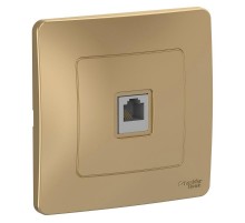 Blanca Титан С/У Розетка телефонная RJ11  BLNIS011004  SE