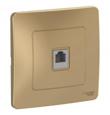 Blanca Титан С/У Розетка телефонная RJ11  BLNIS011004  SE