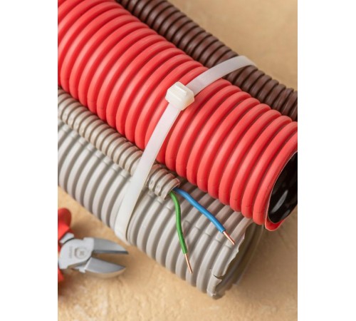 Хомут P6.6 стандартный (б), 12.4x650 (100шт) FlexLock PROxima  plc-fl-ctsw-12.4x650  EKF