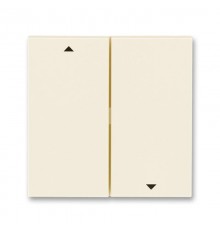 ABB Levit Слоновая кость / белый Сменная панель на клавишу для выключателя жалюзи Слоновая кость  ND3559H-A447/1 17  2CHH594471A8017  ABB