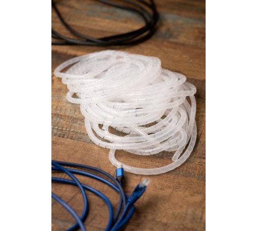 Лента спиральная монтажная SWB-08 D=8мм, d=6мм (рулон 10м) EKF PROxima  plc-swb-08  EKF