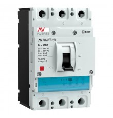 Выключатель автоматический AV POWER-2/3 250А 50kA ETU2.0  mccb-23-250-2.0-av  EKF