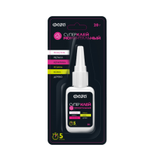 Супер-клей 20г  GSp-20x 1 BL-1  .5058385  ФАZA