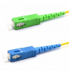 Патч-корд оптический переходной (SM), 9/125 (OS2) SC/APC-SC/UPC, (Simplex), LSZH, 7м  50-2061  REXANT