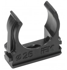 Держатель с защёлкой CF25  черный  CTA10D-CF25-K02-100  IEK