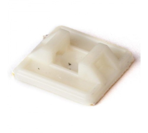 Монтажная база самоклеящаяся, белая, 27х27  25427  DKC