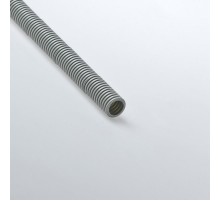 Труба гибкая гофрированная ПВХ 25мм с протяжкой лёгкая (50м) серый  12501  Рувинил