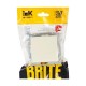 BRITE Выключатель 1-клавишный 10А ВС10-1-0-БрКр бежевый  BR-V10-0-10-K10  IEK