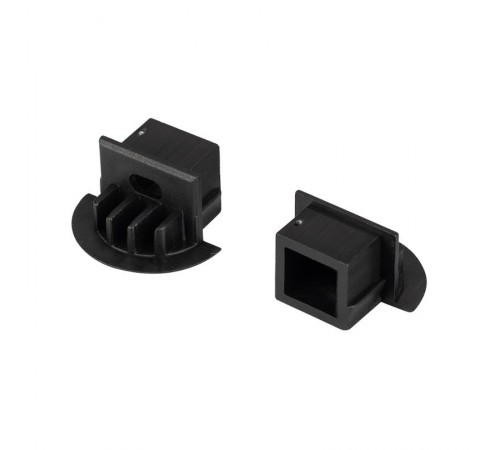 Заглушка для PDS-F черная с отверстием  026206  Arlight